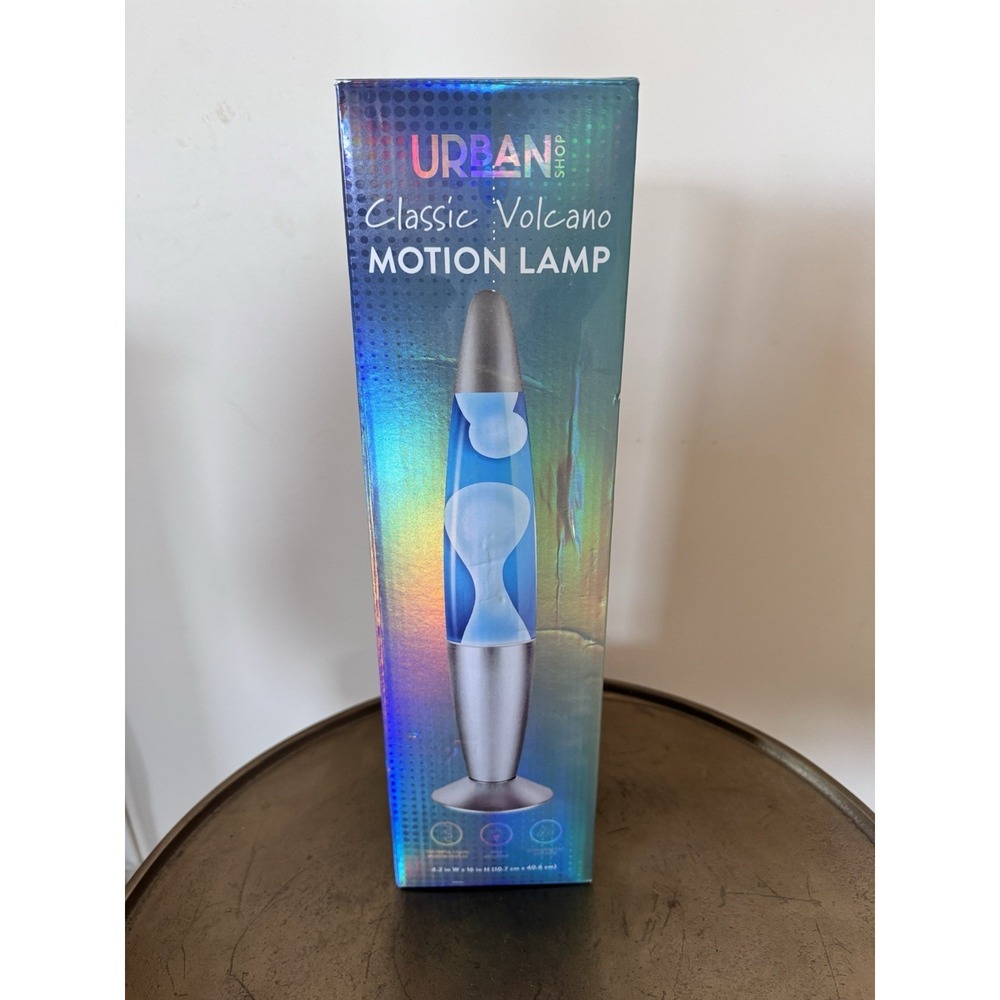 Urban Shop New Lava Lamp In Box Nib Motion Color Teens Kids Decor